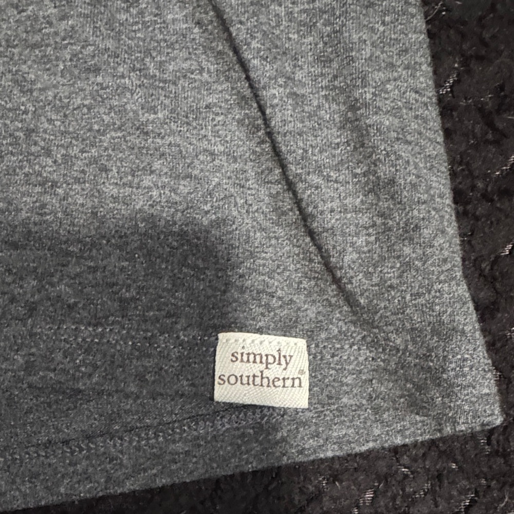 Simply Southern  Gray 'Happy Mama' Tee - Picture 4 of 6